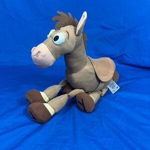 Toy Story Woody Horse Bullseye Plush Doll Cartoon Rag Doll Kids Pillow Toy 12”